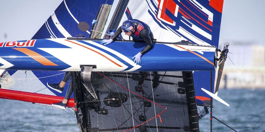 Red Bull foiling worlds