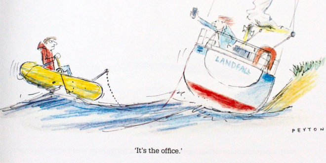 Bye Bye Mike Peyton, the greatest ever yachting cartoonist died aged 96