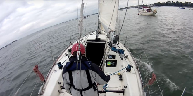 easiest single handed sailboat