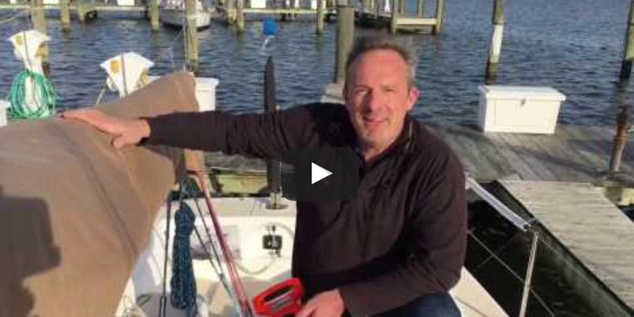 how to measure sailboat halyards