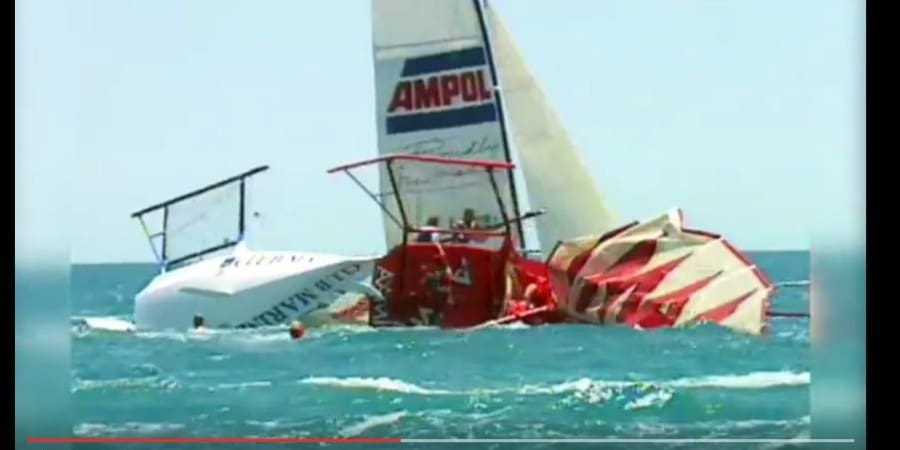 sailing crash