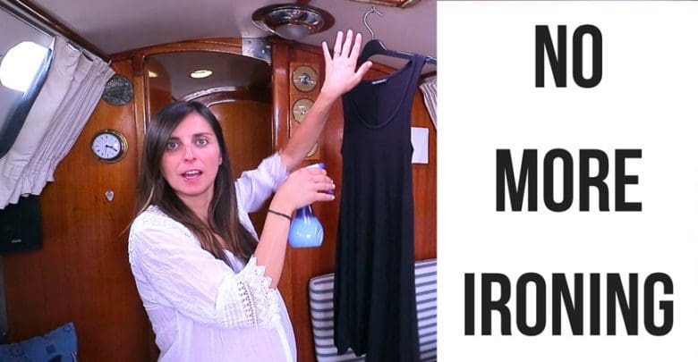 ironing clothes