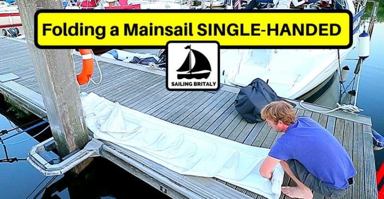 fold a mainsail