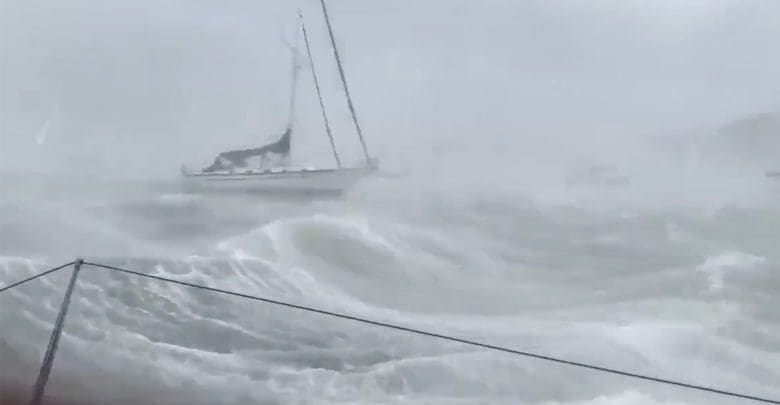 sailboat storm