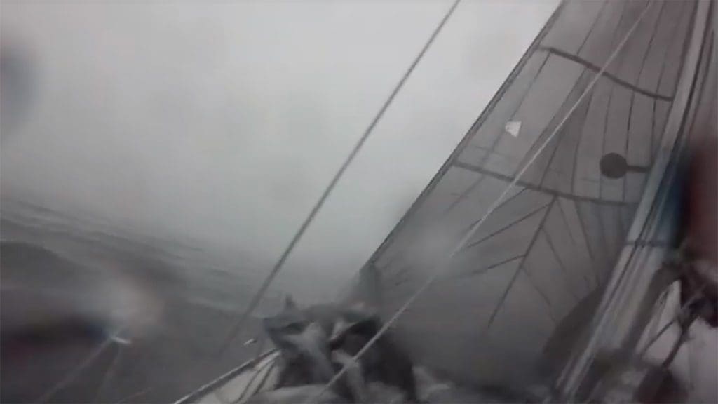 stormy sailing