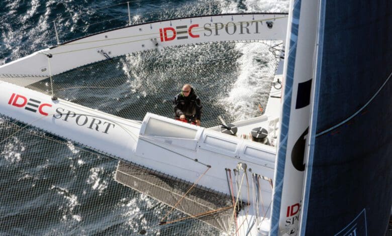 Idec Sport tea route record Francis Joyon