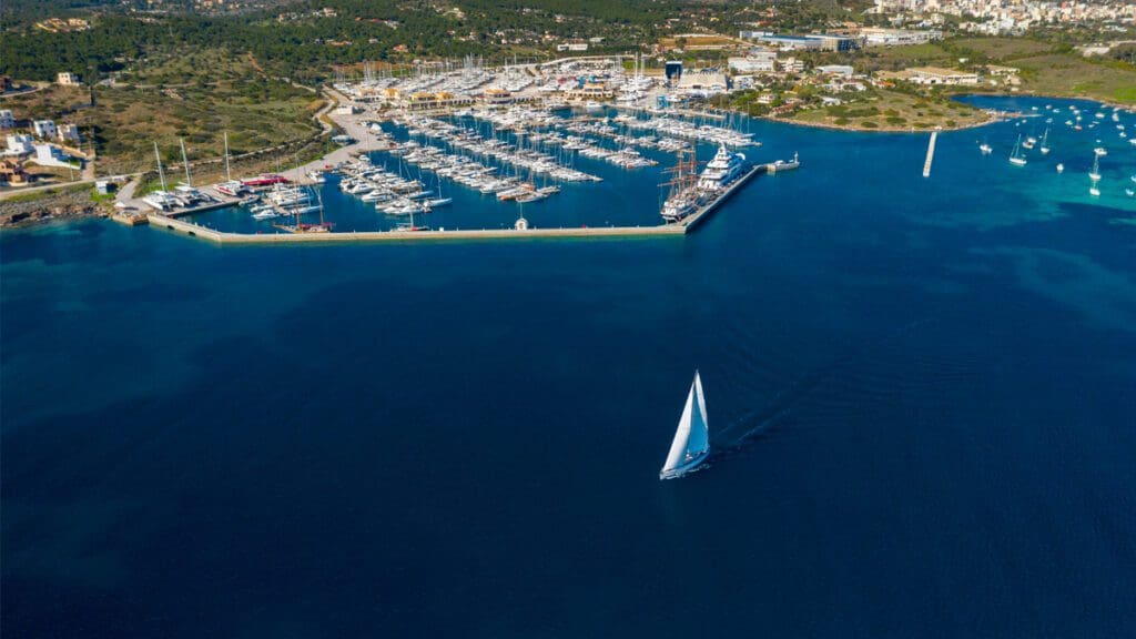 olympic yacht show sailing in Greece