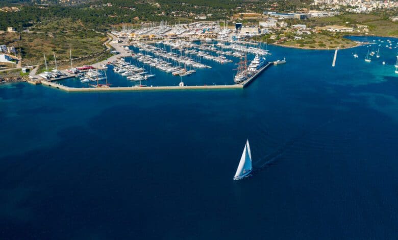 olympic yacht show sailing in Greece