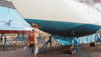 sailing nandji boat maintenance