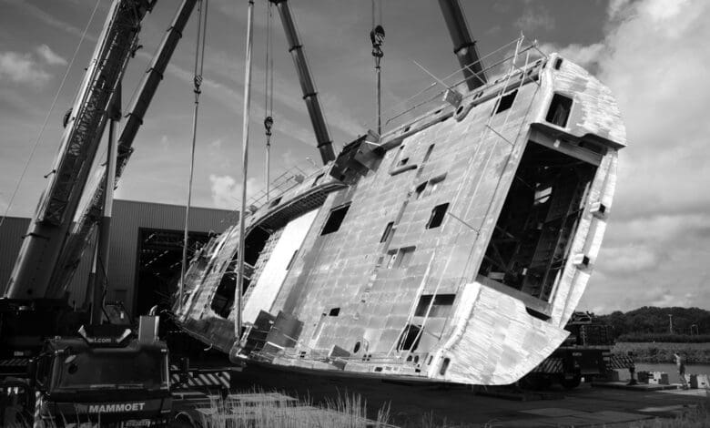 Royal Huisman Project 404 - photo by her Owners