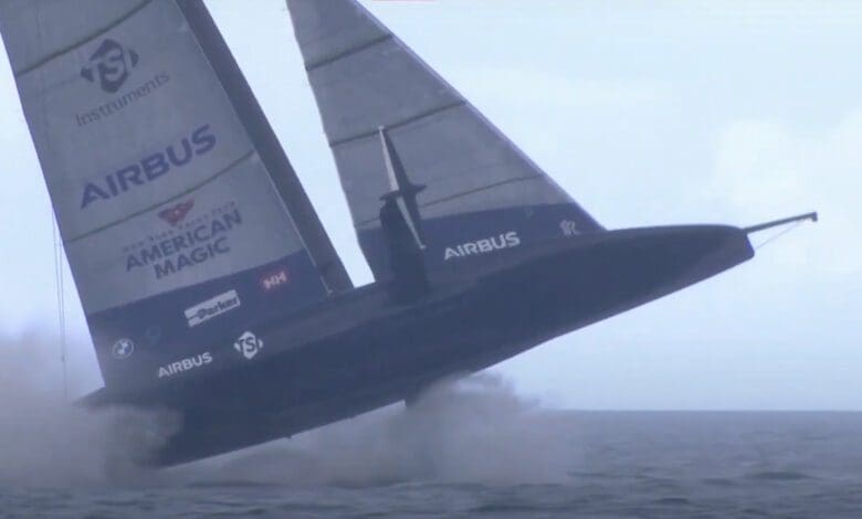American magic capsize