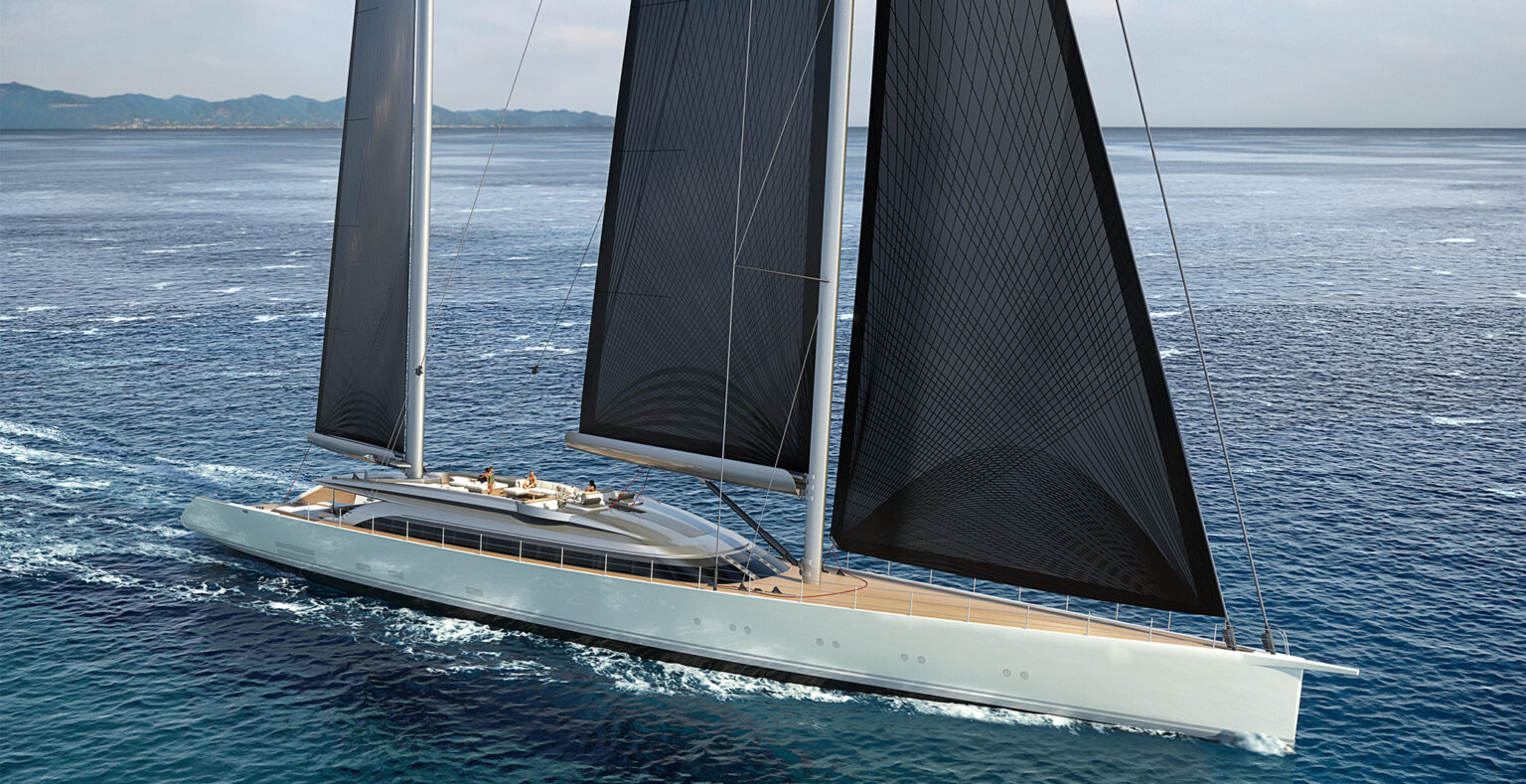 Briand’s 60m Ketch KAZE Combines Tech And Comfort Onboard