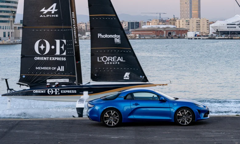 Alpine Joins Forces with Orient Express Racing Team for America's Cup 2024