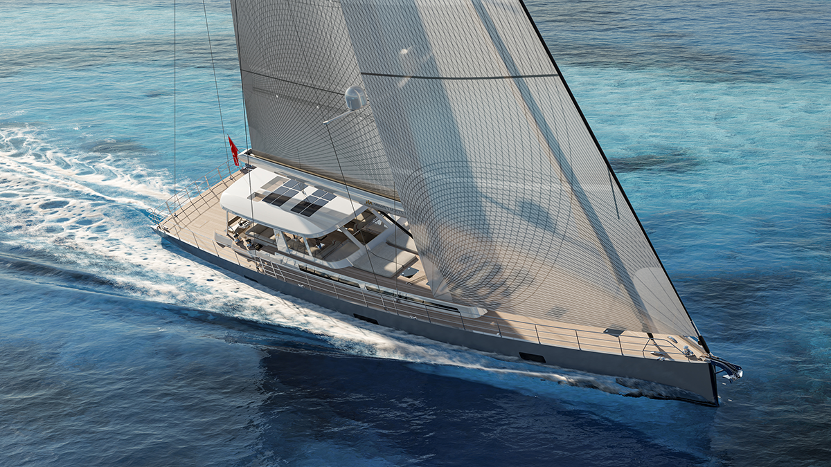 Mishi 102 sailing